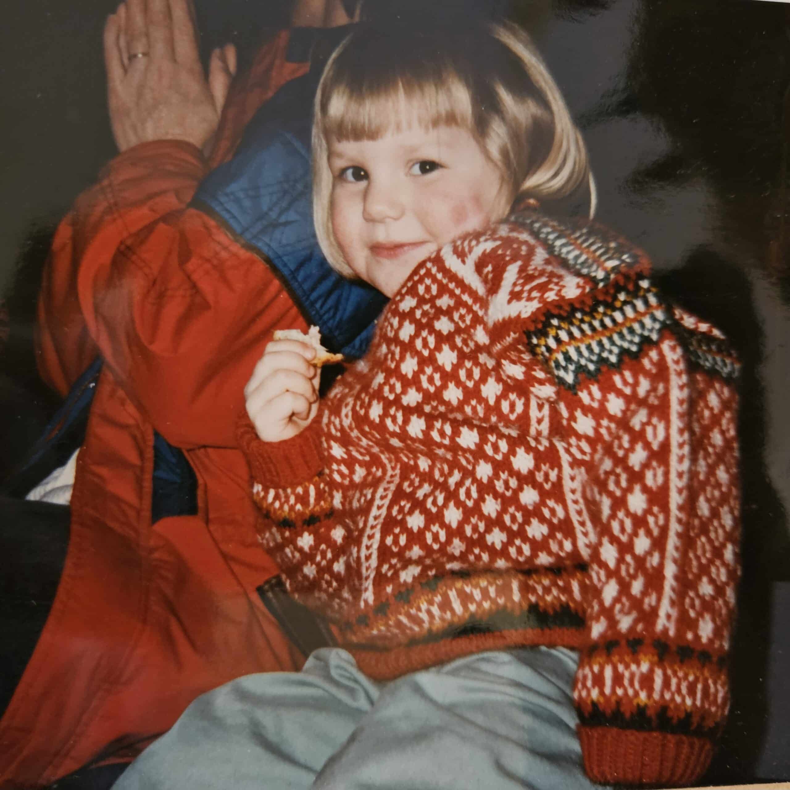 Aino-Anette som liten